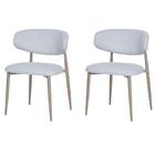 Kit 2 Cadeiras Napoli Agatha Fratini Assento Encosto Revestid