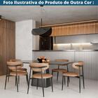 Kit 2 Cadeiras Napoli Agatha Fratini Assento Encosto Revestid