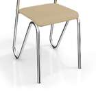 Kit 2 Cadeiras Nápolis Cromada Nude Kappesberg