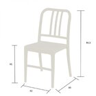 Kit 2 Cadeiras Navy  Fendi