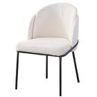 Kit 2 Cadeiras Nevada Denali Fratini Assento Em Tecido Nude B