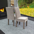 Kit 2 Cadeiras New Lisboa Madeira De Eucalipto Talismã