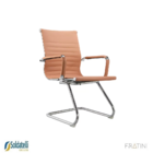 Kit 2 Cadeiras Office Manhattan Base Fixa Pu Várias Cores Bra