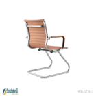 Kit 2 Cadeiras Office Manhattan Base Fixa Pu Várias Cores Bra