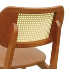 Kit 2 Cadeiras Organik Madeira Maciça Encosto Telinha Assento