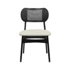 Kit 2 Cadeiras Organik Madeira Maciça Encosto Telinha Assento