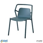 Kit 2 Cadeiras Outdoor Enjoy Uv Empilhável Várias Cores - Riv