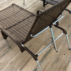 Kit 2 Cadeiras P/ Piscina Reclinável Madrid, Área Externa Tab