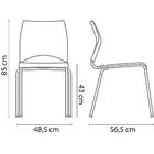 Kit 2 Cadeiras Paladio Preto