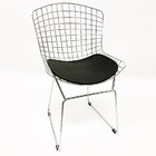 Kit 2 Cadeiras Para Cozinha Bertoia Maciça Cromadas Assento P