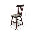 Kit 2 Cadeiras Para Cozinha Dalas Estofada T61 Imbuia