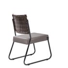 Kit 2 Cadeiras Para Cozinha Em Aço E Junco Espanha Mais Decor