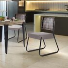 Kit 2 Cadeiras Para Cozinha Em Aço E Junco Madri Mais Decor P