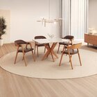 Kit 2 Cadeiras Para Mesa De Jantar Gaia