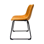 Kit 2 Cadeiras Para Mesa Sala De Jantar Munich Caramelo