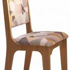 Kit 2 Cadeiras Para Sala De Jantar Assento Estofado Luci D01