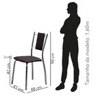 Kit 2 Cadeiras Para Sala De Jantar Ca-955 Tabaco News