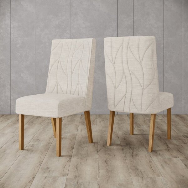 Kit 2 Cadeiras Para Sala De Jantar Eloá Nature