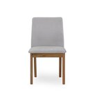 Kit 2 Cadeiras Para Sala De Jantar Estofada Madeira Maciça Ce