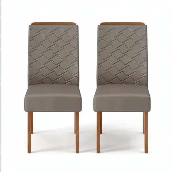 Kit 2 Cadeiras Para Sala De Jantar Lidia Freijó/lunar