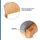 Kit 2 Cadeiras Para Sala De Jantar Madeira Maciça Less  Cinza