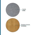 Kit 2 Cadeiras Para Sala De Jantar Madeira Maciça Less  Cinza