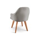 Kit 2 Cadeiras Para Sala De Jantar Manuela Cinza