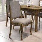 Kit 2 Cadeiras Para Sala De Jantar Ônix Amadeirado/pena Caram