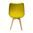 Kit 2 Cadeiras Para Sala De Jantar Saarinen Wood Espresso Móv