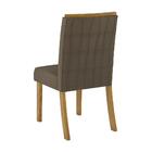 Kit 2 Cadeiras Para Sala De Jantar Tainá H02 Nature/bege - Mp