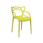 Kit 2 Cadeiras Polipropileno Alegra Espresso Móveis Amarelo