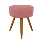 Kit 2 Cadeiras Poltrona 1 Puff Salão Home Office Super Barato