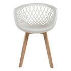 Kit 2 Cadeiras Pp Web Empório  Branco