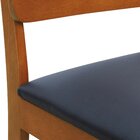 Kit 2 Cadeiras Quéops Madeira Maciça Encosto Anatômico Assent