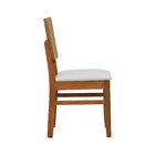 Kit 2 Cadeiras Quéops Madeira Maciça Encosto Anatômico Assent