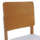 Kit 2 Cadeiras Quéops Madeira Maciça Encosto Anatômico Assent