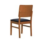 Kit 2 Cadeiras Quéops Madeira Maciça Encosto Anatômico Assent