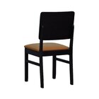 Kit 2 Cadeiras Quéops Madeira Maciça Encosto Anatômico Assent