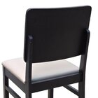 Kit 2 Cadeiras Quéops Madeira Maciça Encosto Anatômico Assent