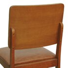 Kit 2 Cadeiras Quéops Madeira Maciça Encosto Anatômico Assent