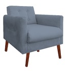 Kit 2 Cadeiras Recepção Poltrona Decorativa Escritório Emanue