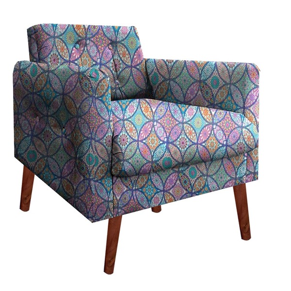 Kit 2 Cadeiras Recepção Poltrona Decorativa Escritório Emanue