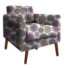 Kit 2 Cadeiras Recepção Poltrona Decorativa Escritório Emanue