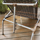 Kit 2 Cadeiras Reclináveis Fibra Sintética Julia Argila