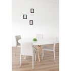 Kit 2 Cadeiras Revestimento Pvc Amanda Nude