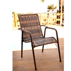 Kit 2 Cadeiras Romana  Em Junco - Argila