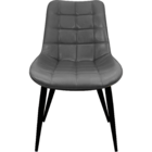 Kit 2 Cadeiras Romana Provence Poltrona Estofada Pu Vintage R