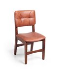 Kit 2 Cadeiras Sabrina Estofada Courino Nozes