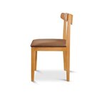 Kit 2 Cadeiras Sala De Jantar Aurora Marrom/nature