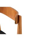 Kit 2 Cadeiras Sala De Jantar Aurora Preto/nature